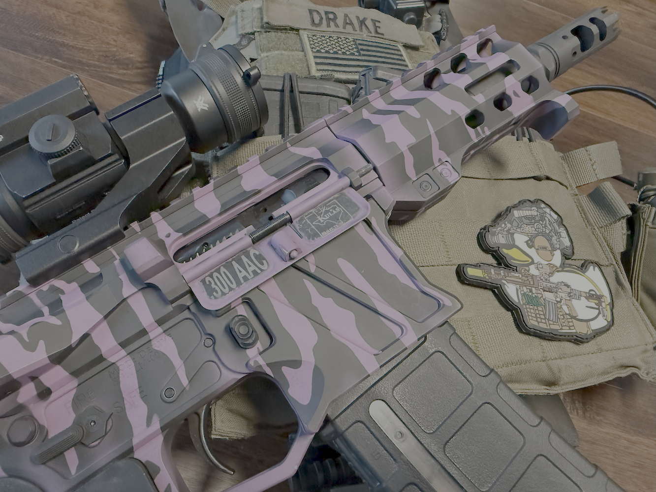 Purple Tiger Stripe Cerakote 3