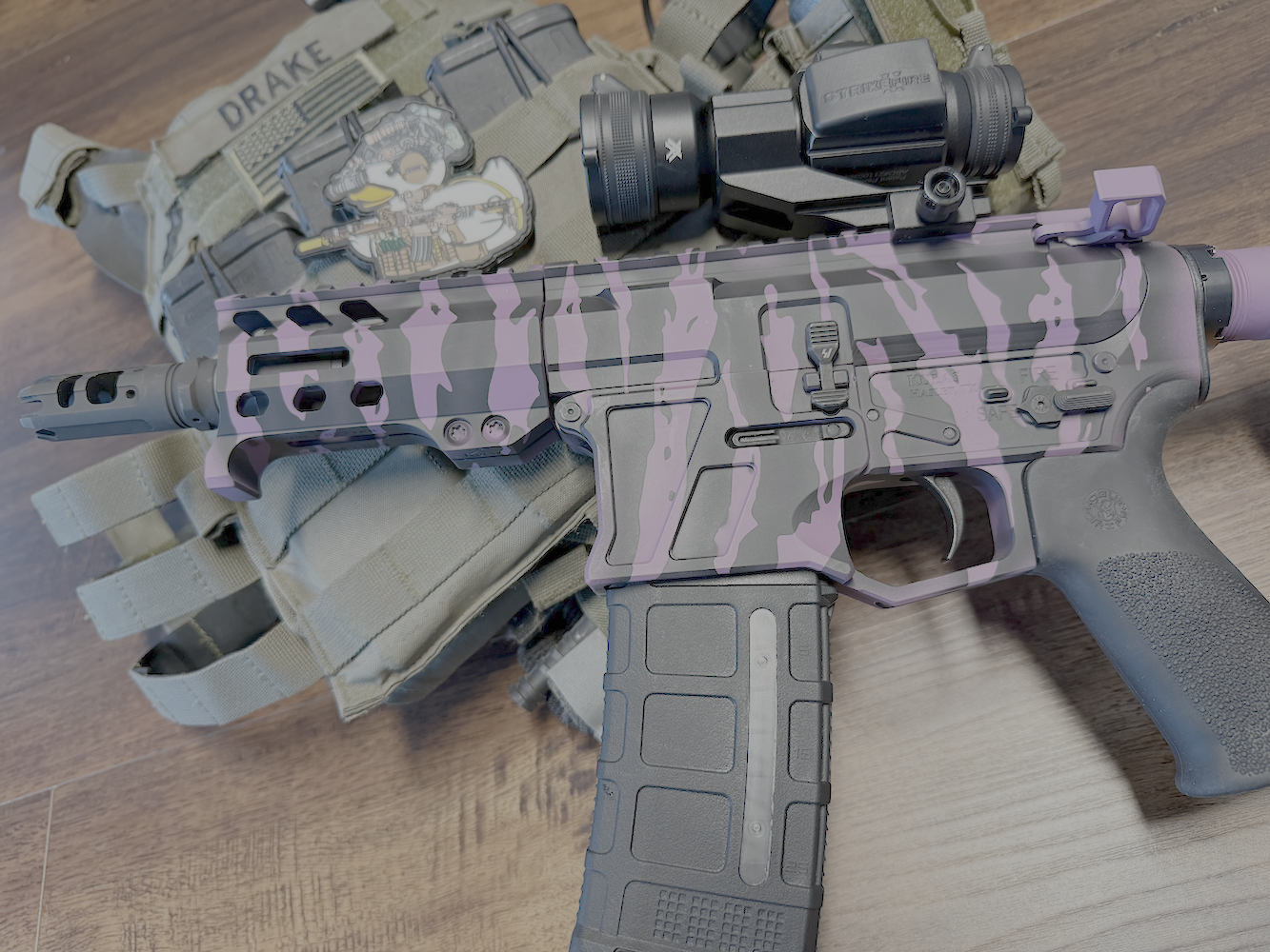 Purple Tiger Stripe Cerakote 4