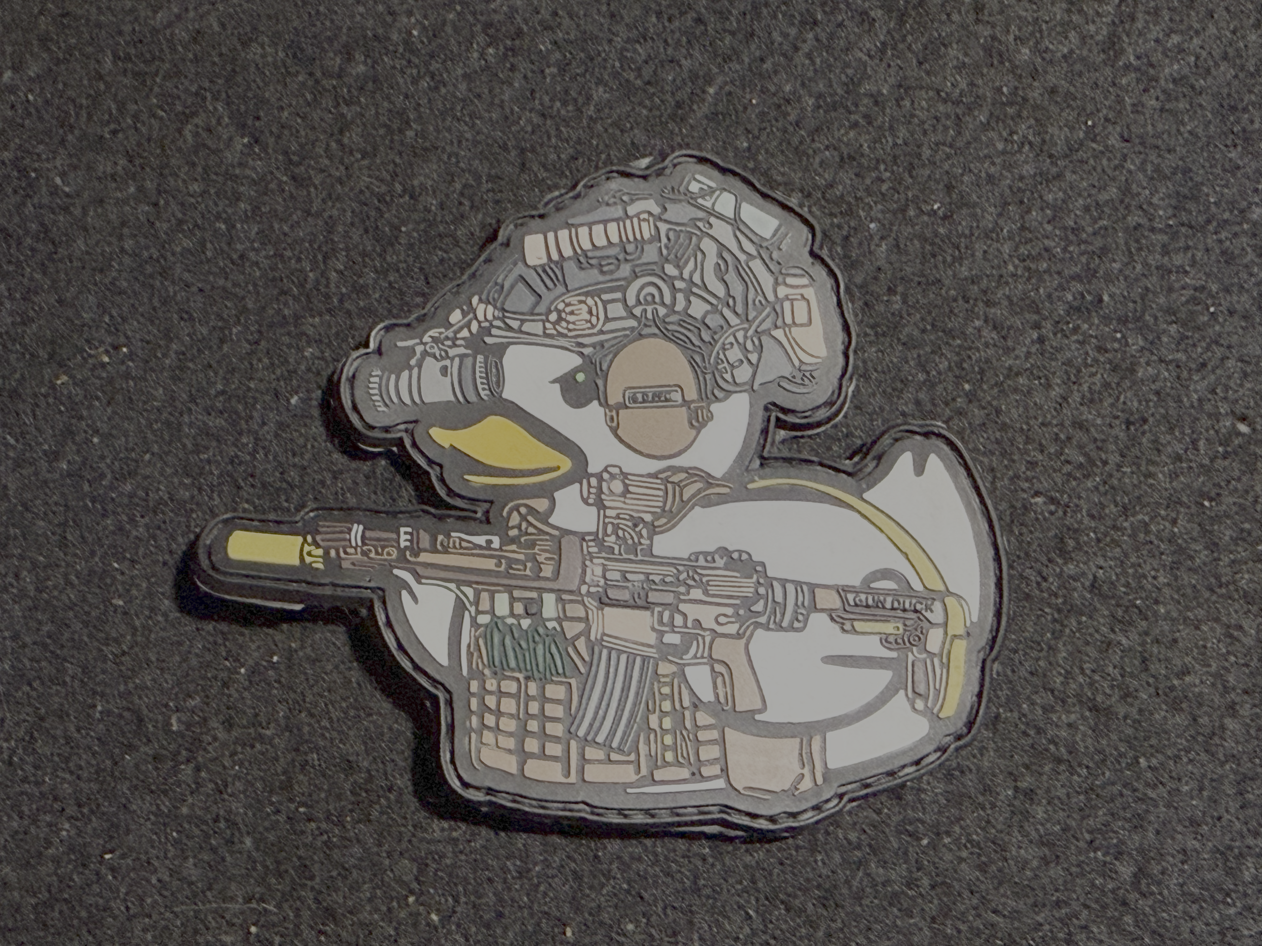 Gun Duck Patch